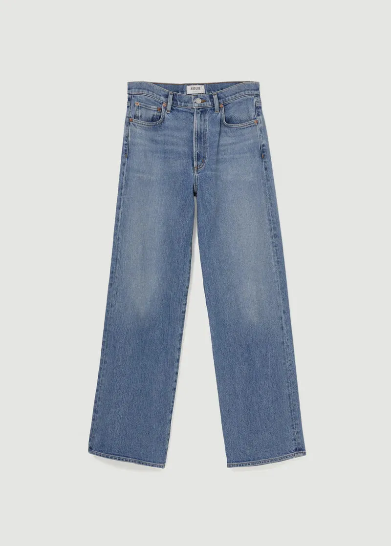 AGOLDE HARPER STRAIGHT JEAN (STRETCH) IN FLASH