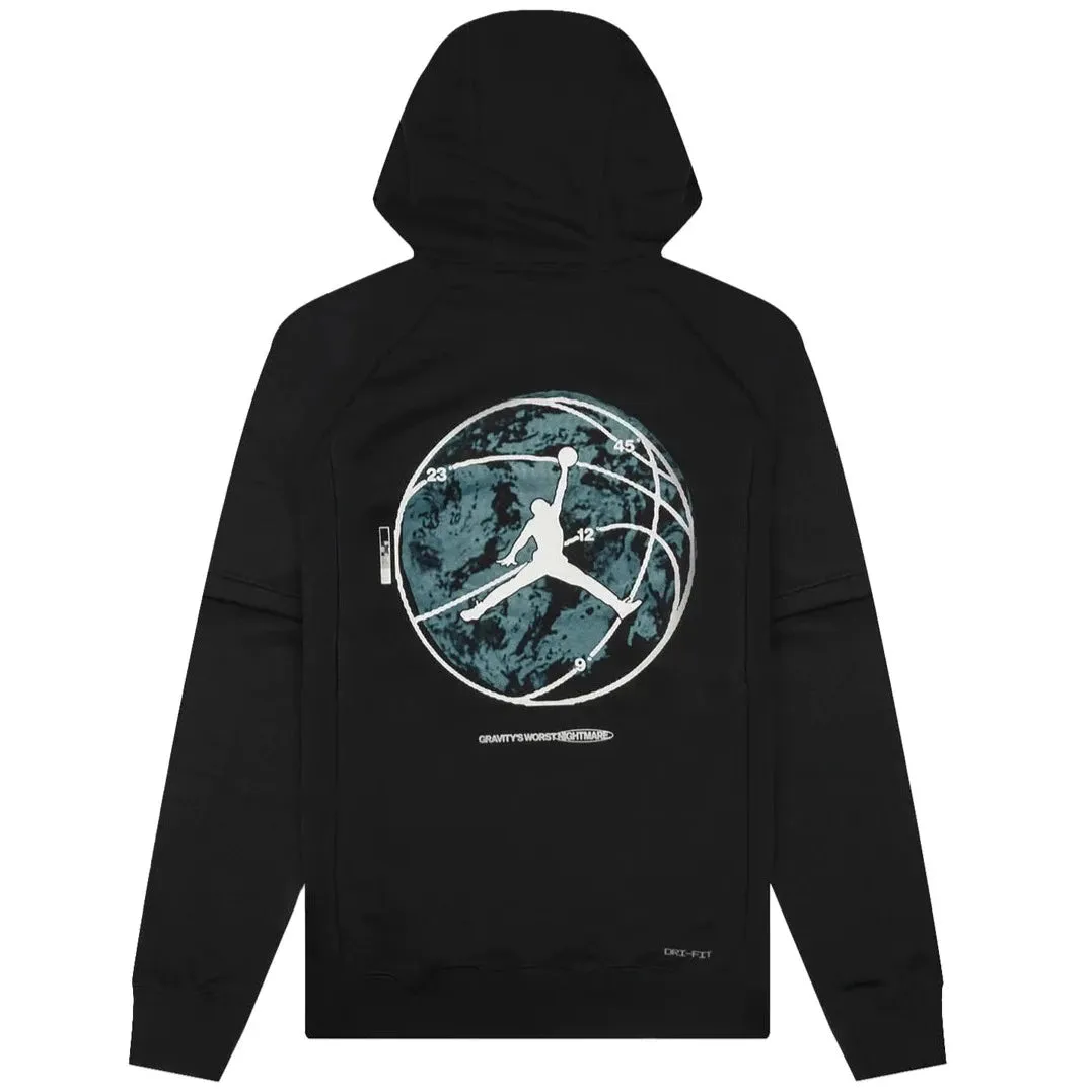 AIR JORDAN DRI-FIT SPORT HOODIE - BLACK