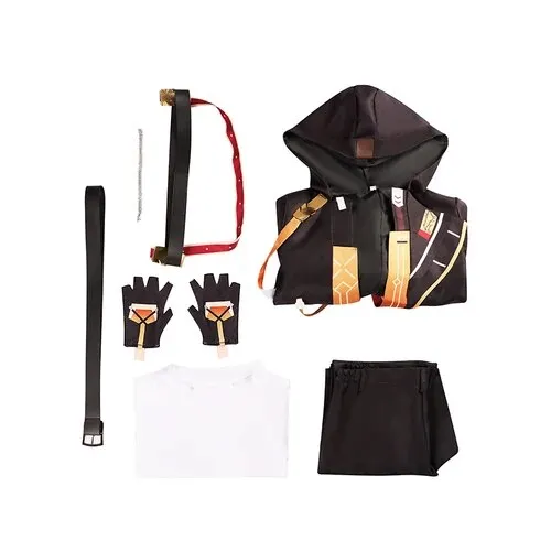 Anime Game Honkai: Star Rail Cos Trailblazer Male Stage Role-playing Outer Coat Inner Coat Pants Gloves Etc. Costume Set