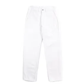 ARPENTEUR EDDIE P. TROUSERS WHITE DENIM