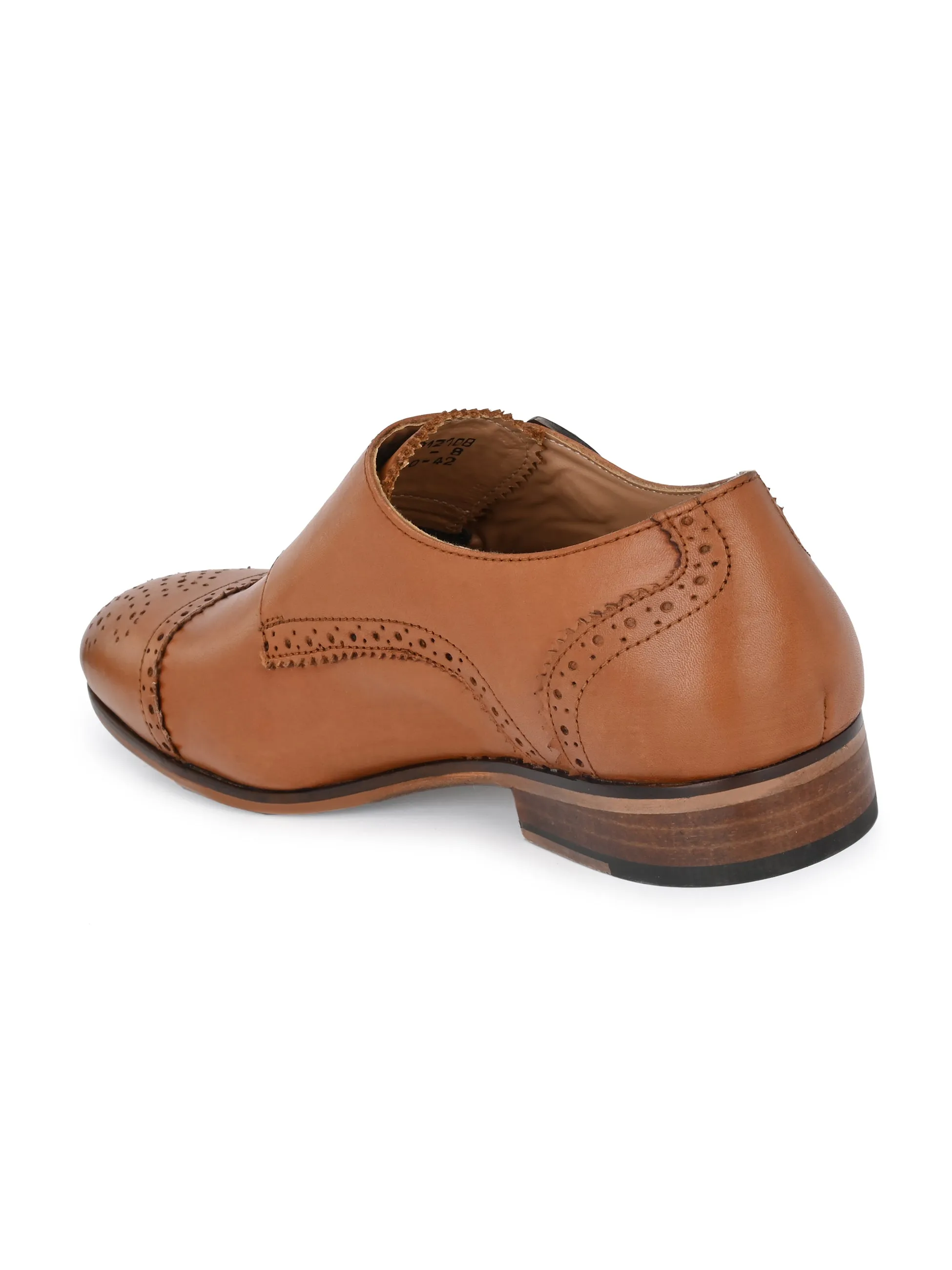 Azga Tan Monk Shoes