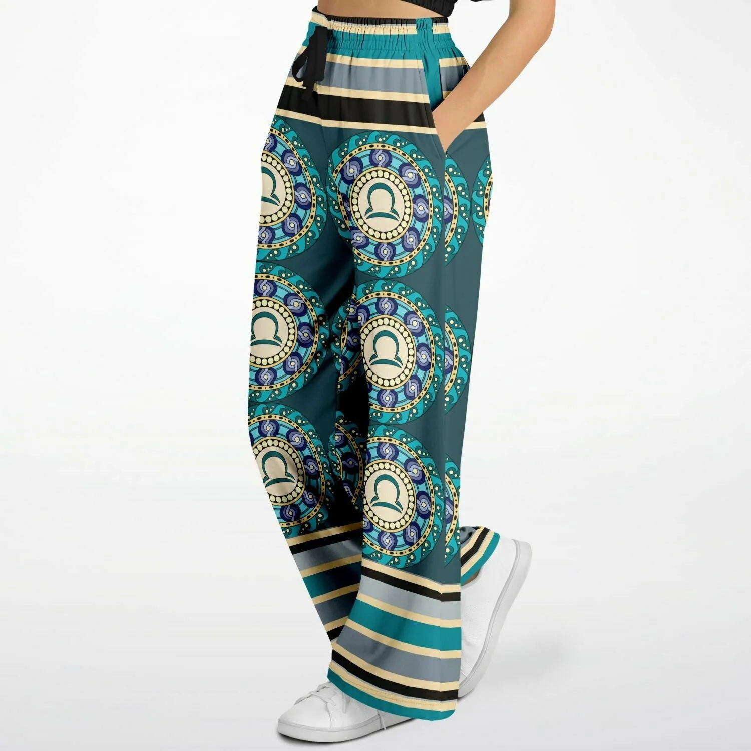 Balanced Life Eco-Poly Stretchy Phat Bellbottoms