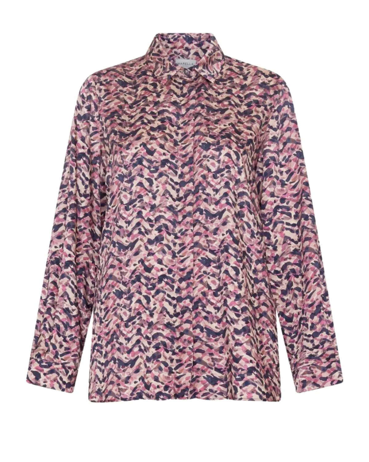 Best Printed Classic Blouse (Cyclamen)