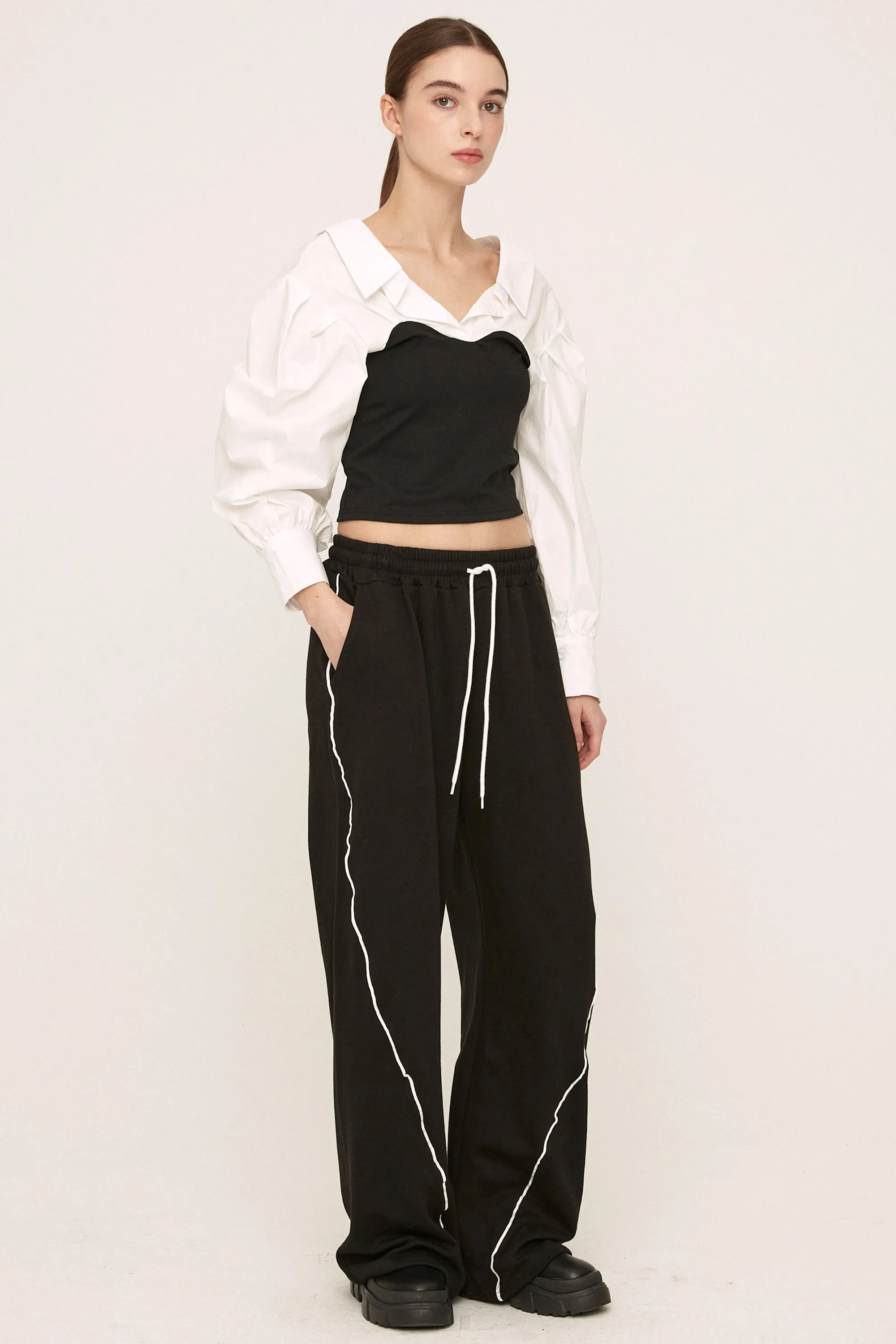 Billie Wide Leg Track Pants