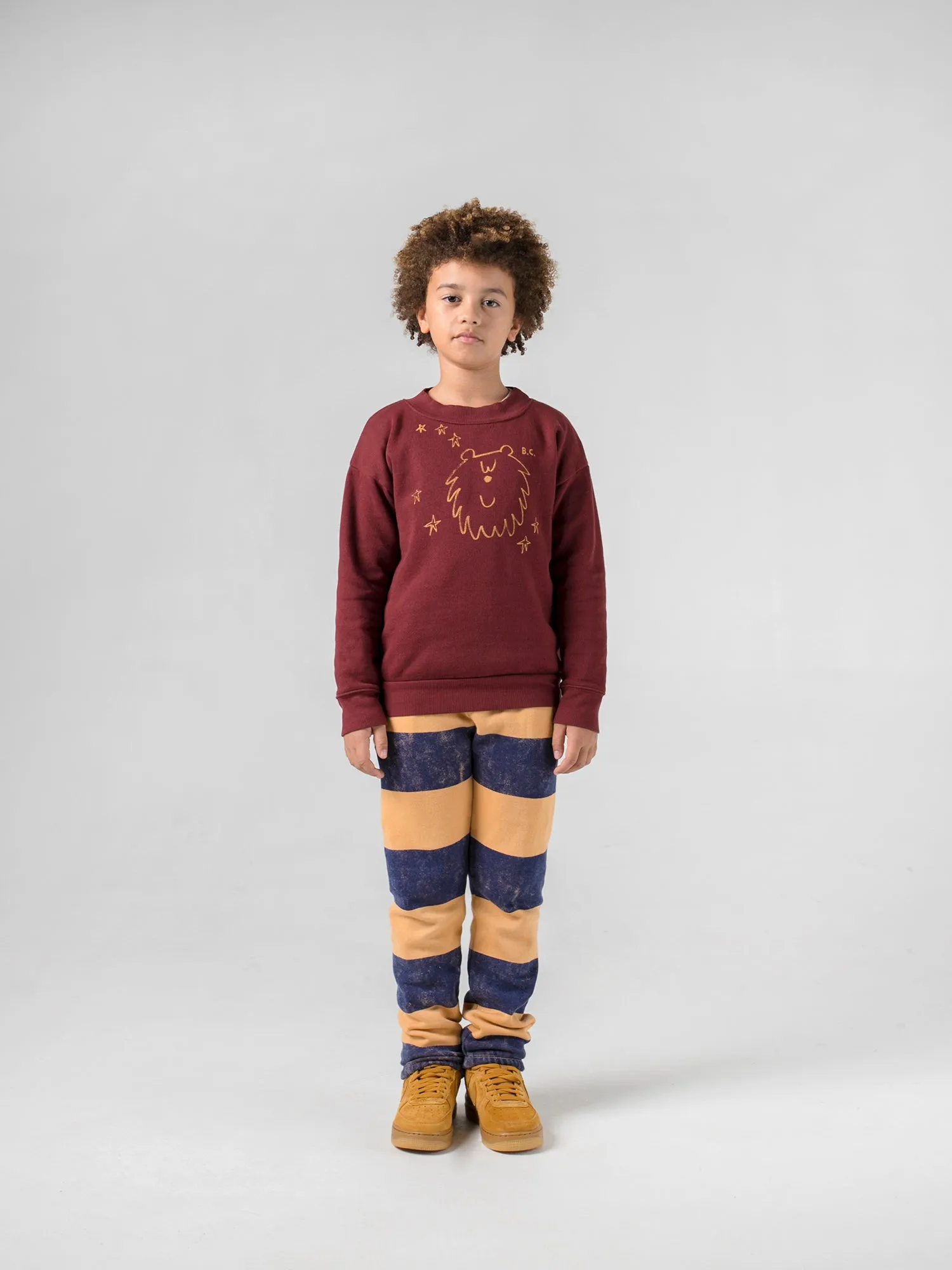 bobo choses striped jogging pants