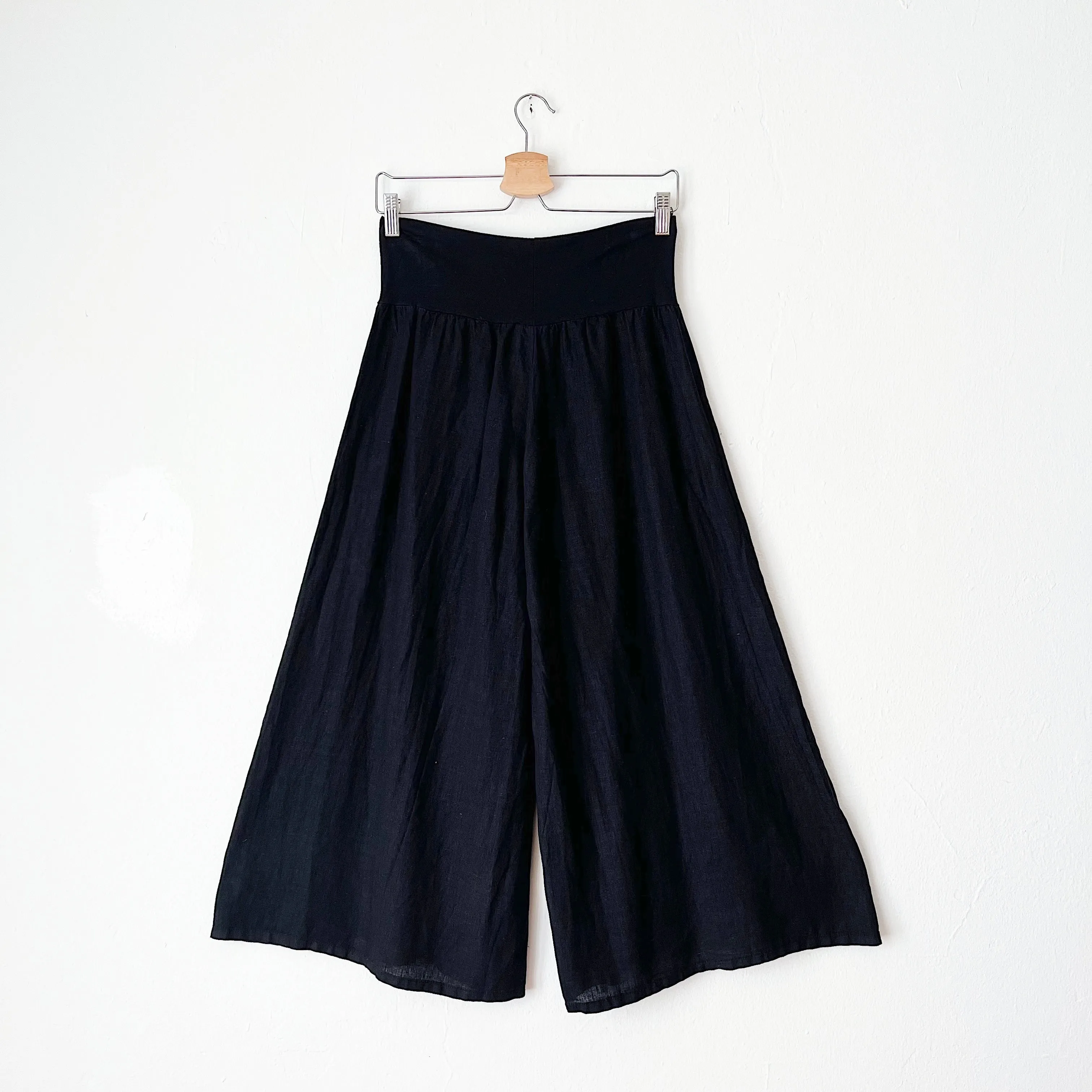 Bryn Walker | Linen Ella Pant in Black