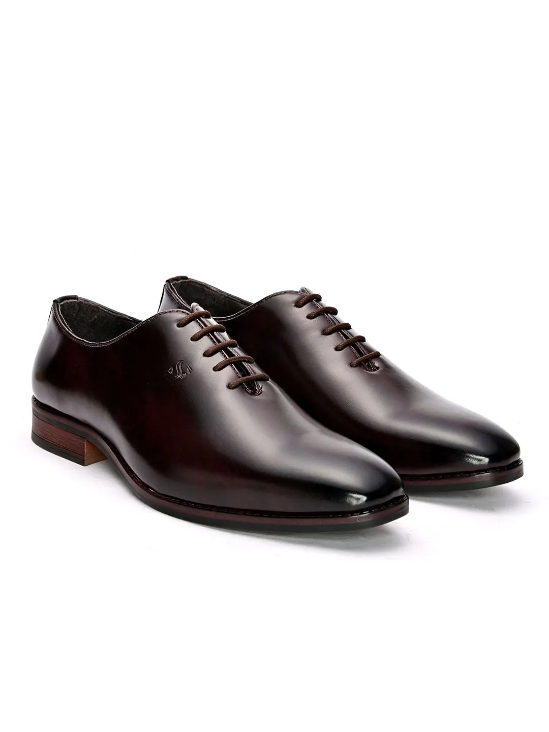 Clan Wine Derby Shoes