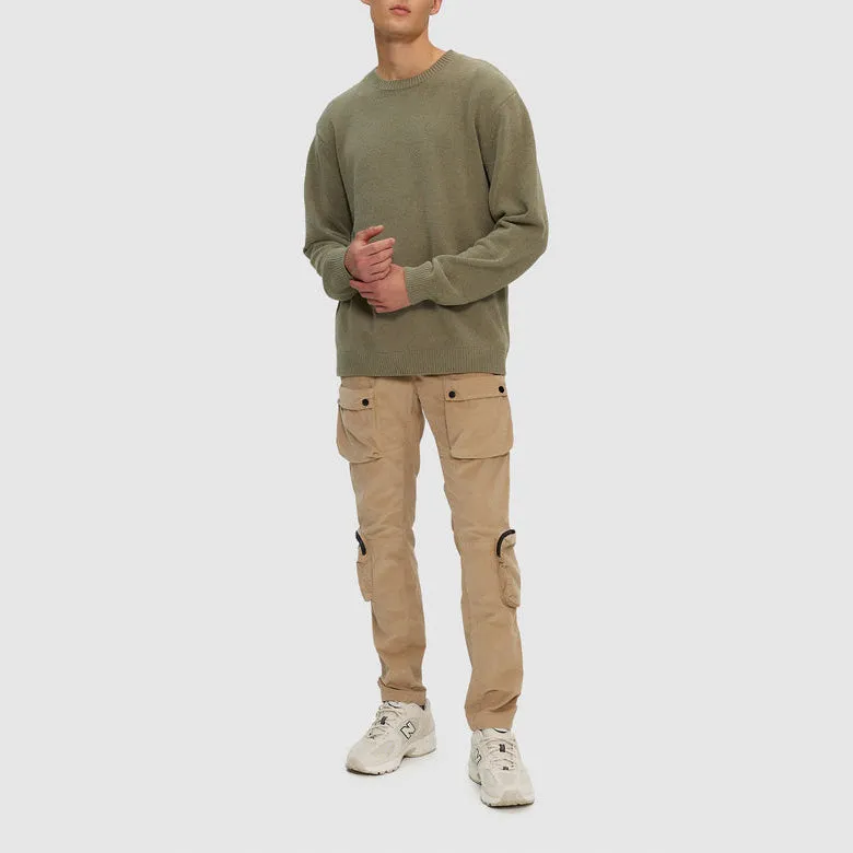 CORDUROY UTILITY PANTS BEIGE