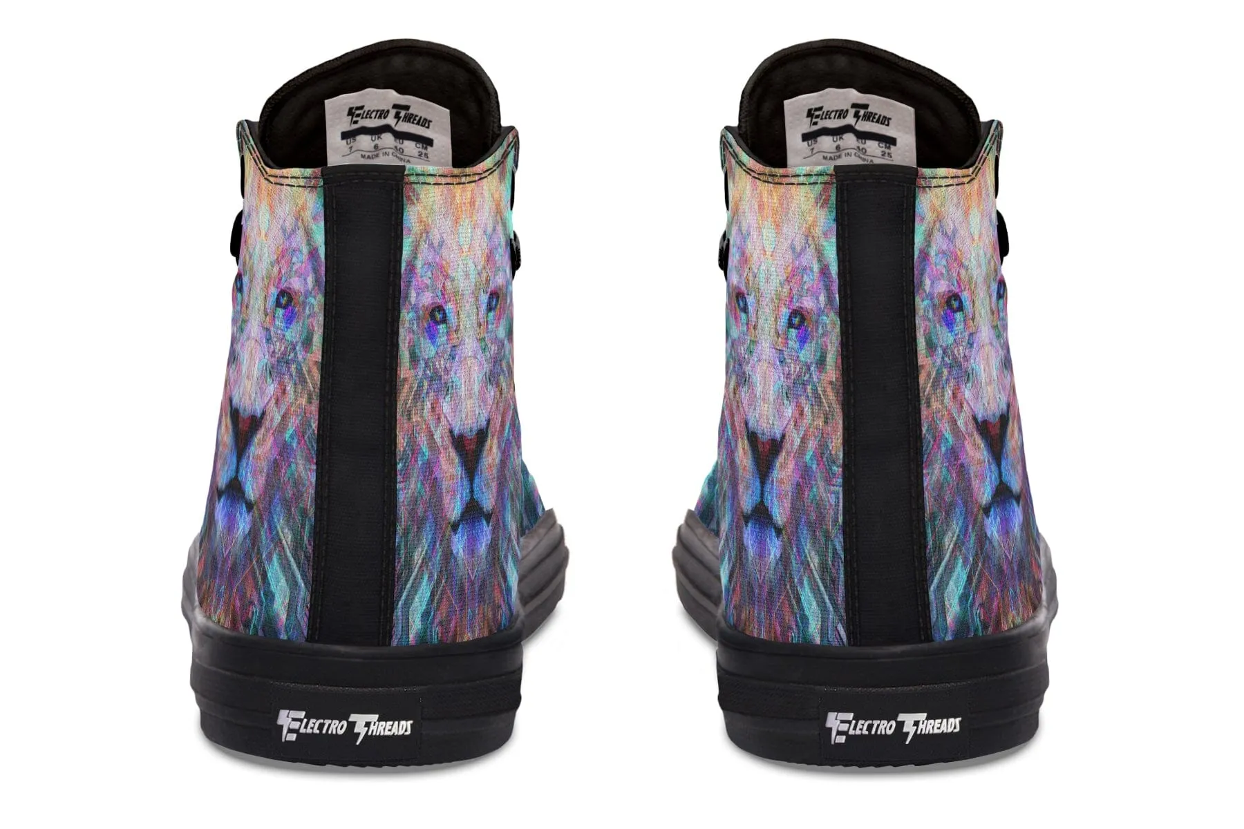 Crystal Lion High Top Shoes