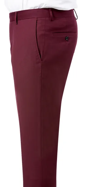 EJ Samuel Burgundy Pants PR01