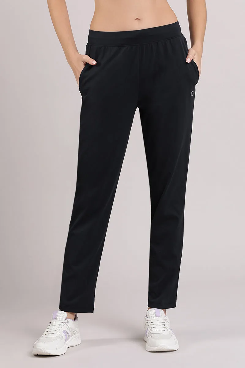 Energize Flexi Track Pants - Black