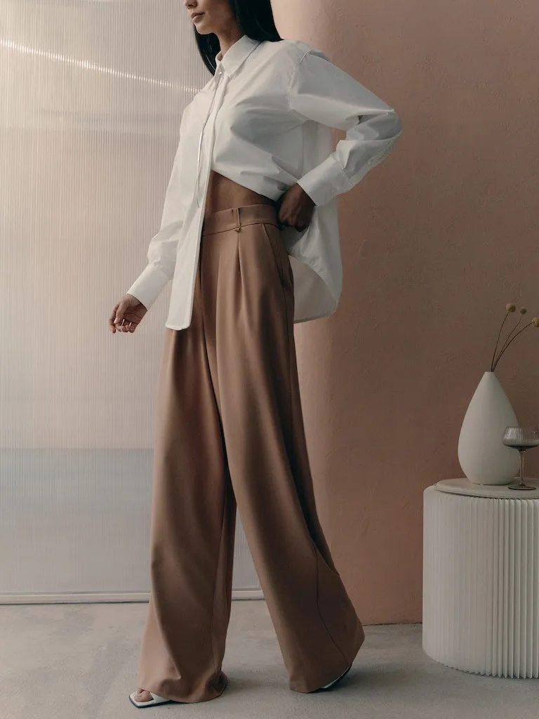 Everyday Wide Leg High Waist Pants