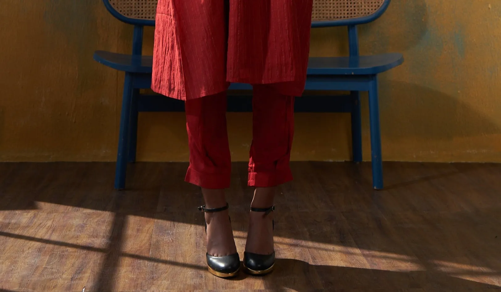 Festive Pleated Shalwar Pants