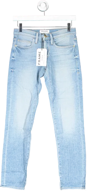 FRAME Denim Light Blue Le Boy Slim Straight leg Jeans  BNWT W23