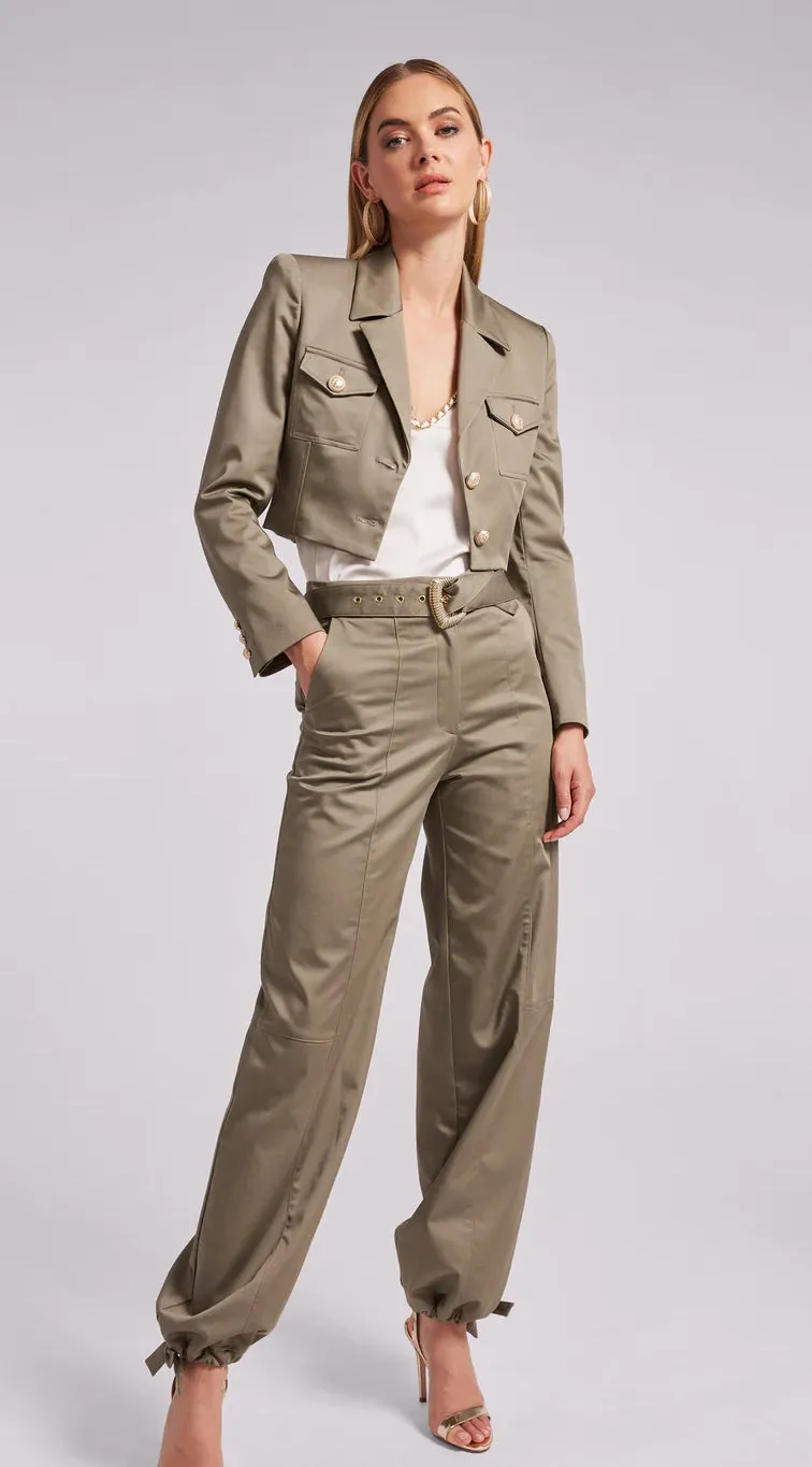 Generation Love - Brandi Gabardine Pants - Olive