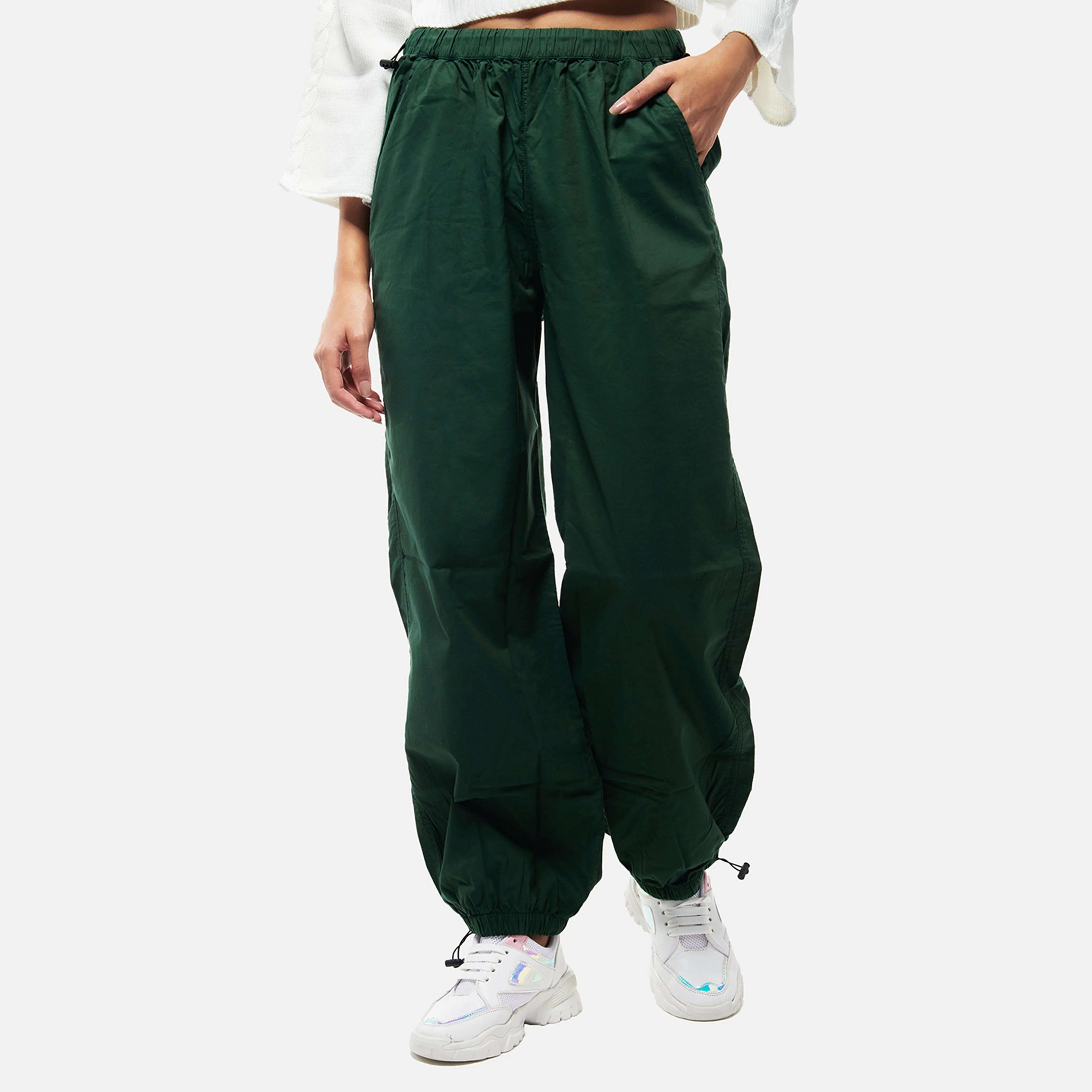 Green Parachute Pants