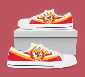 Kansas City Chiefs Custom Lowtop, Football Custom Shoes, Sport Lowtop, Canvas Shoes, Canvas Lowtop, Unisex Shoes, Gift Birthday