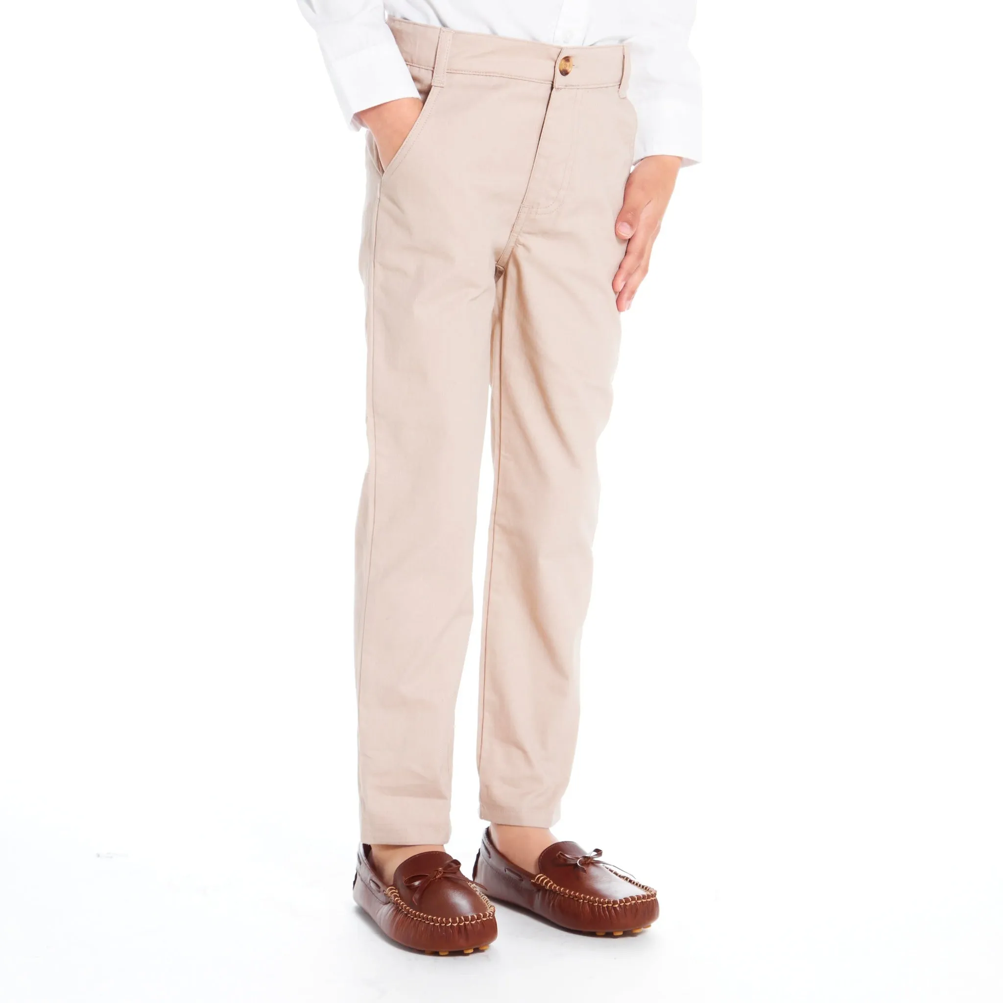 Khaki Twill Pants