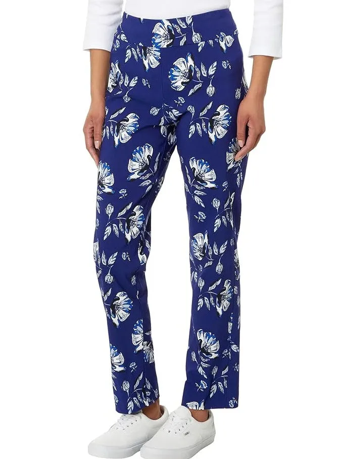 Krazy Larry Pant | Blue Flowers