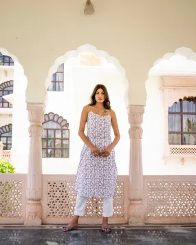 Lavender Kurta with pants