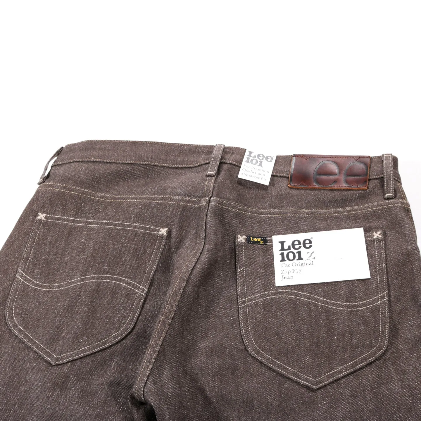 LEE 101Z BROWN SELVAGE DRY