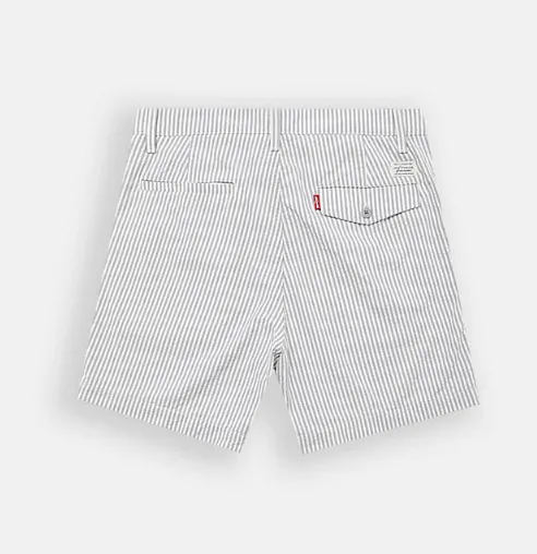 LEVI’S MEN’S XX CHINO AUTHENTIC SHORT - MARLON STRIPE WEATHERVANE