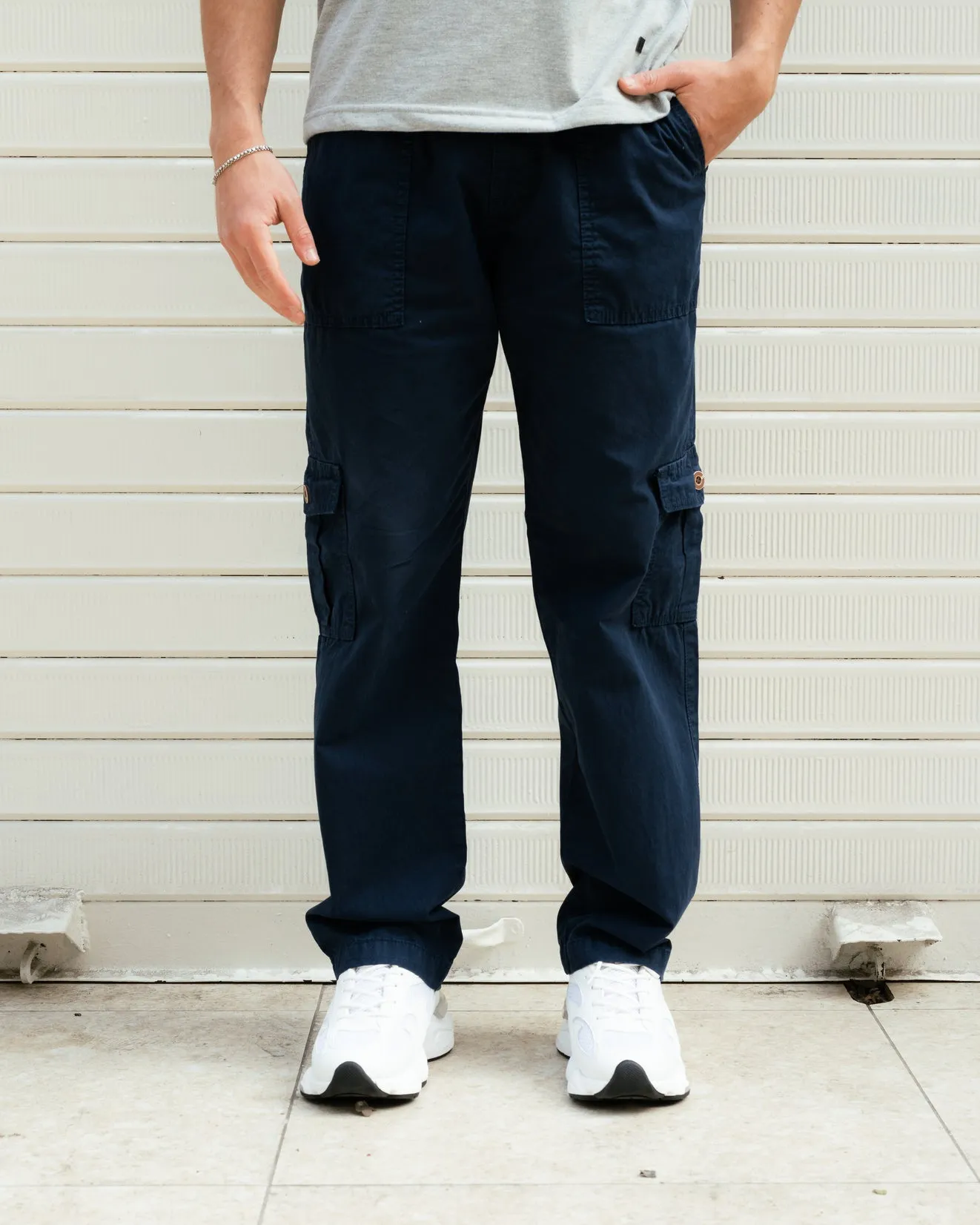 Light Cargo Pant - Azul Noche