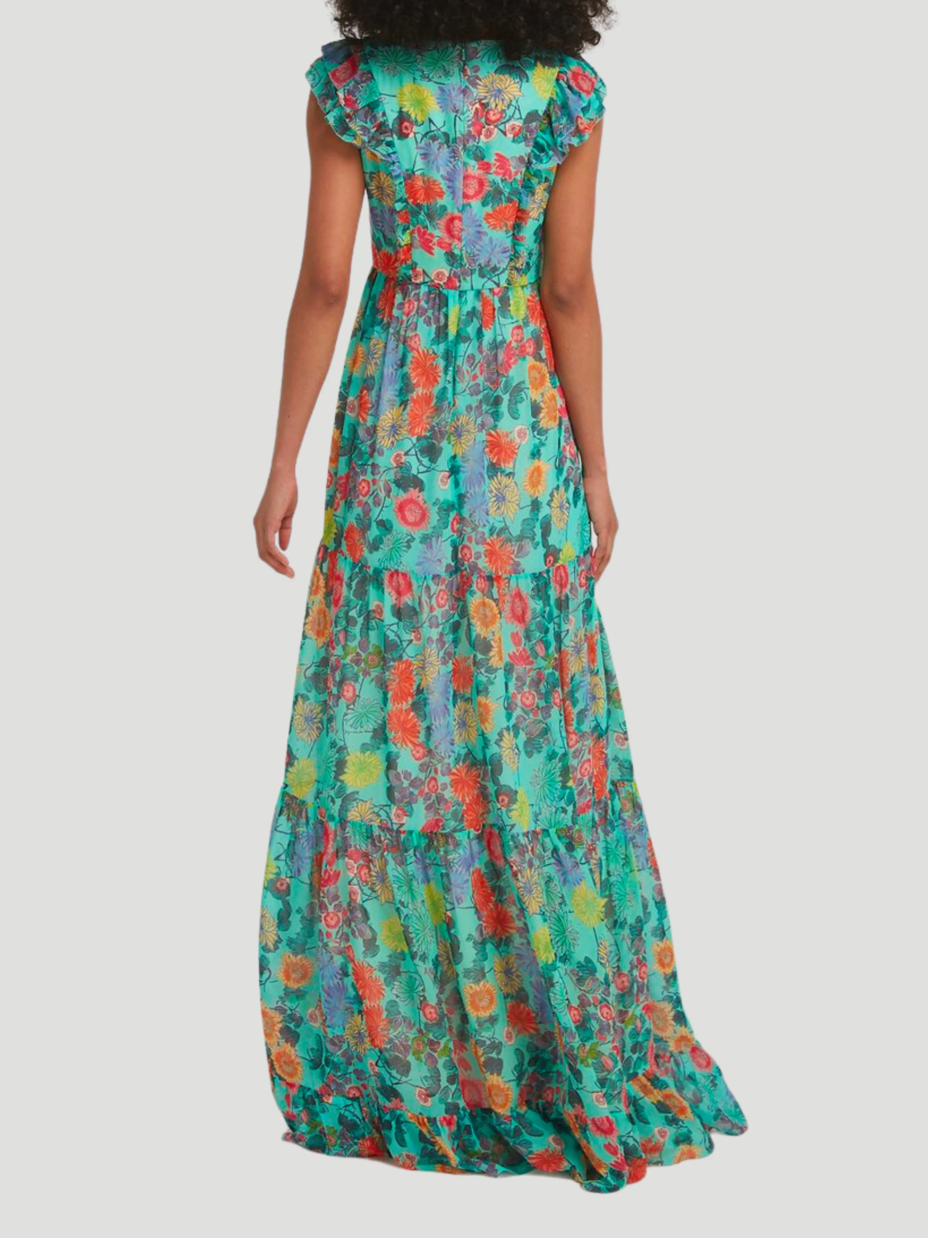 Malika Maxi Dress in Mint