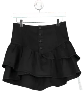 Mother Black The Pixie Minx Mini Skirt UK XS