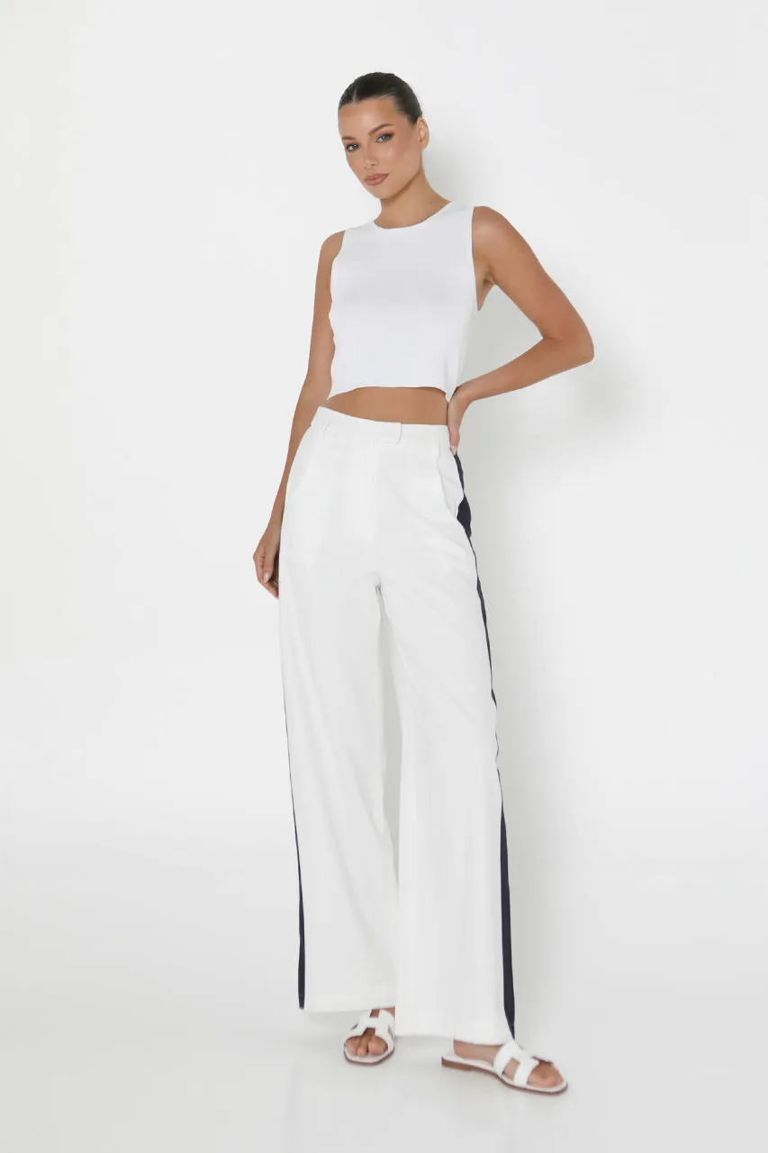 Nadene Pants | White