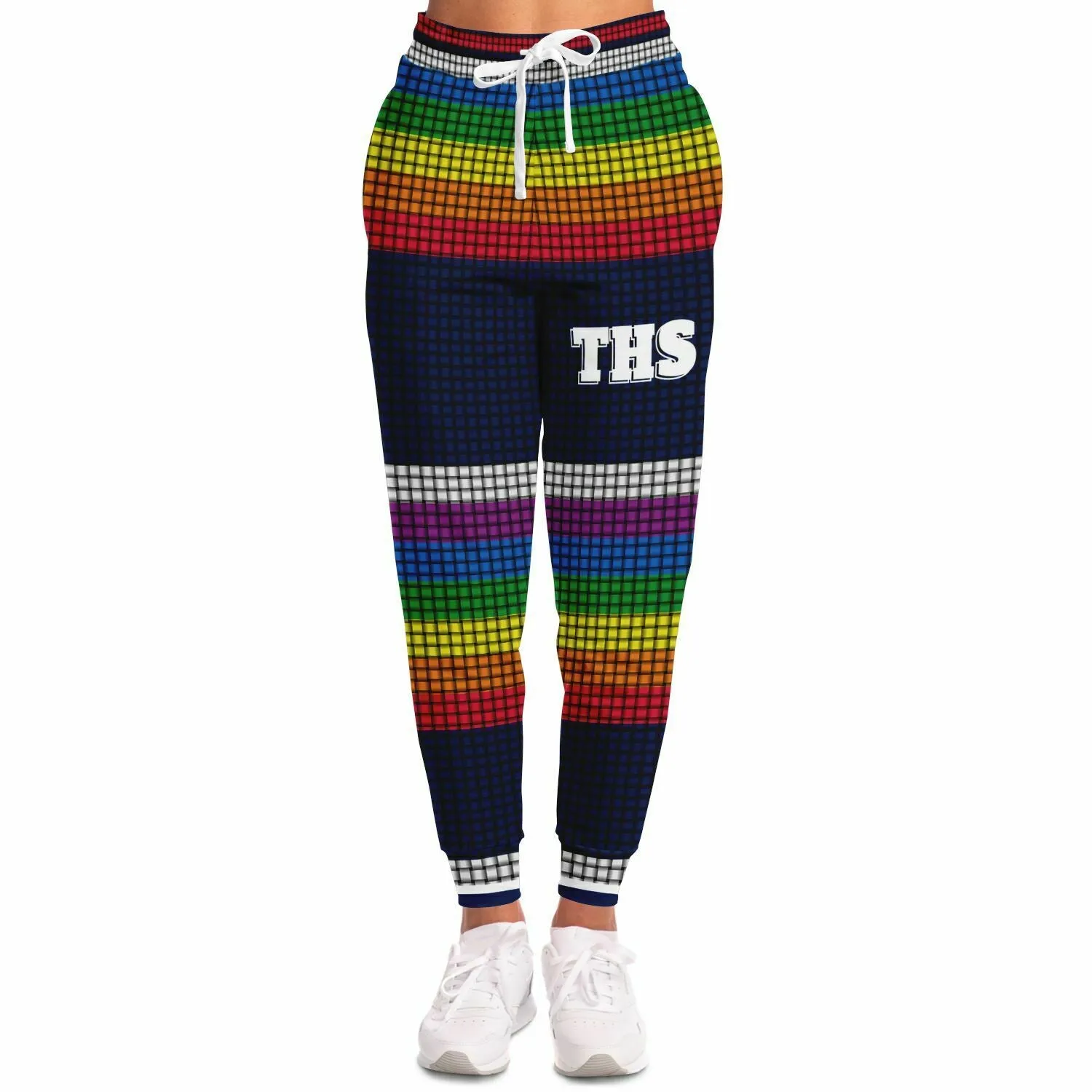 Royal Navy Rainbow Stripe Fleece Joggers