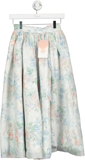 Selkie White The Mrs Darcy Aurora Skirt UK XXS