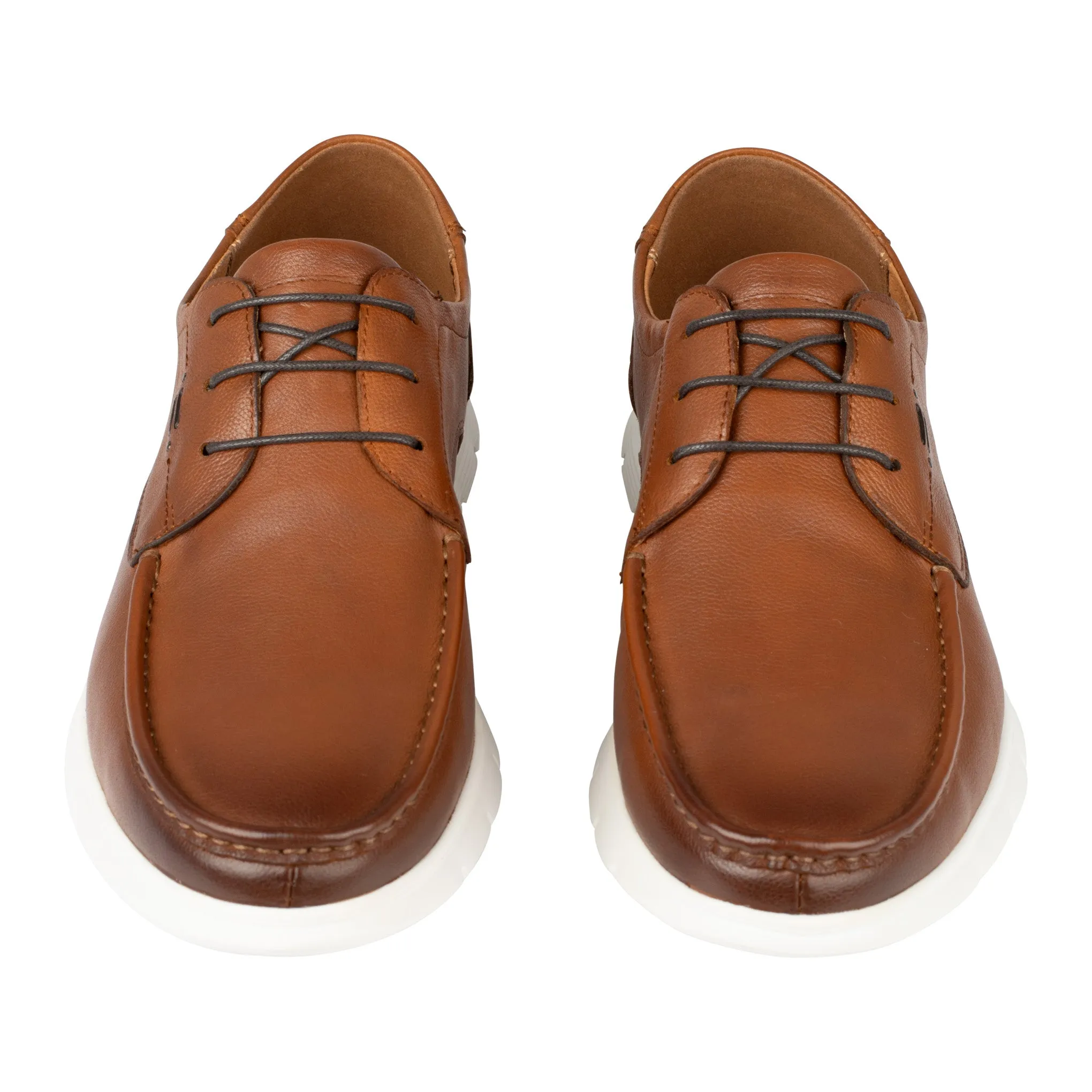 Sergio Duletti Saul Boat Shoes Tan