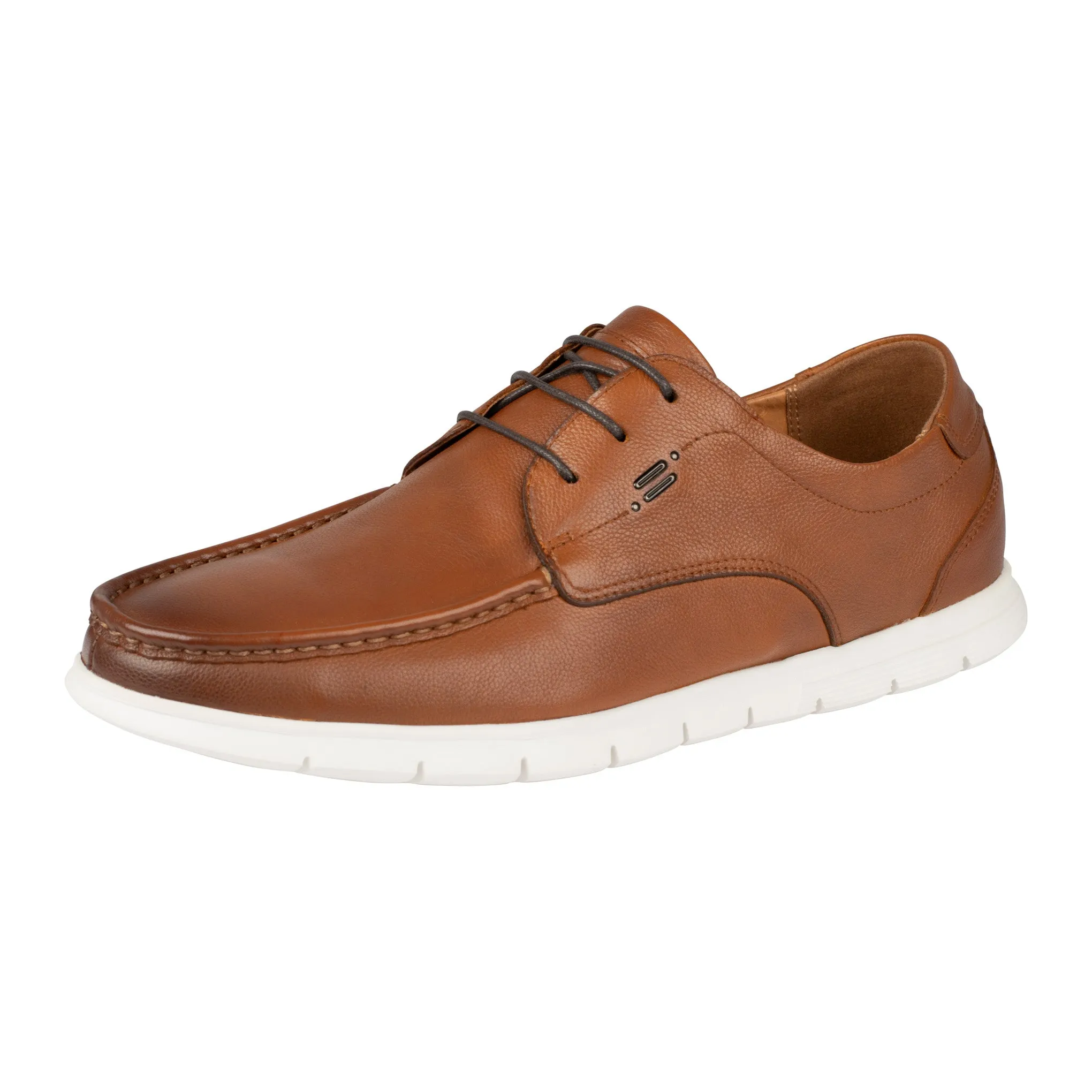 Sergio Duletti Saul Boat Shoes Tan