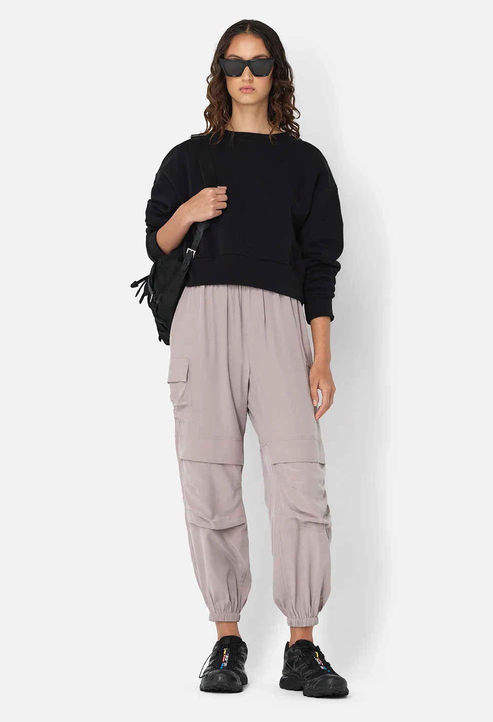 Silk Himalayan Pants / Thistle