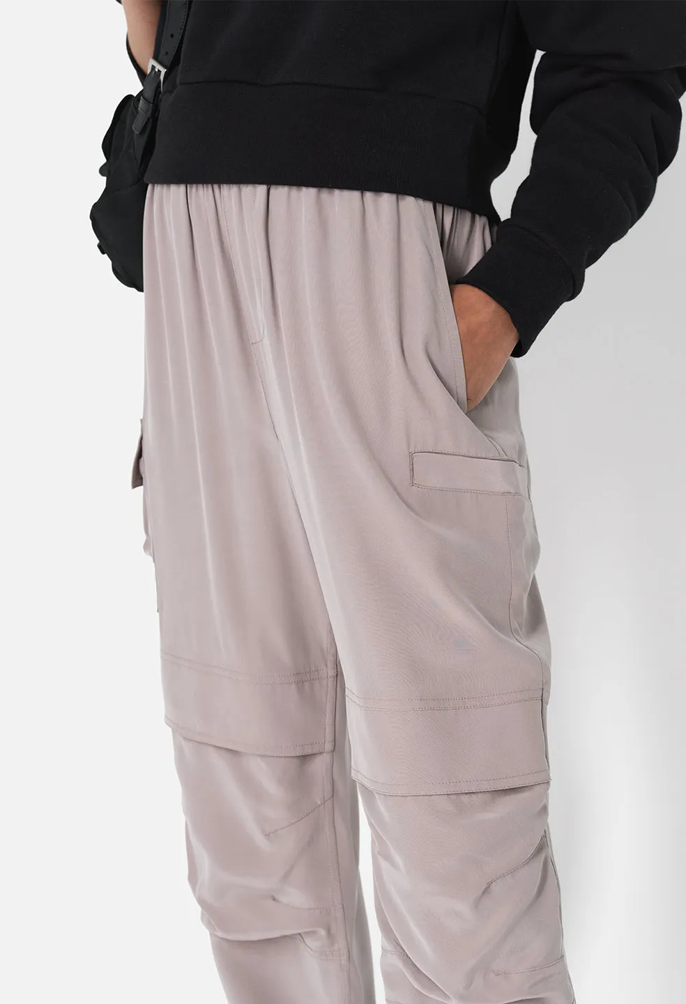 Silk Himalayan Pants / Thistle