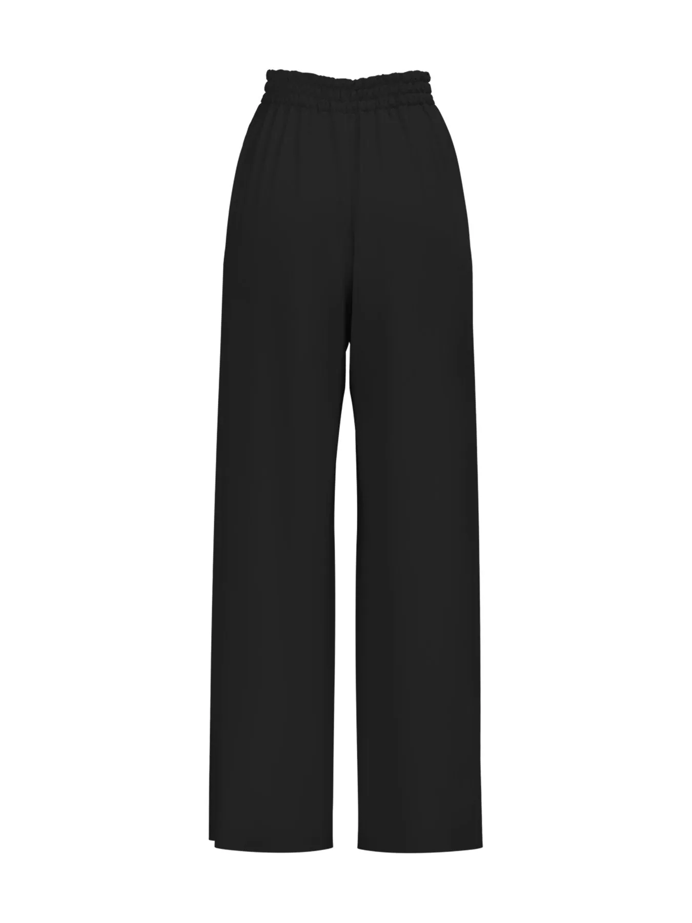 Sustainable Leer Pants - Solid Noir