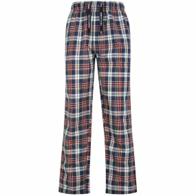 Tokyo Laundry Summon Checked Mens Lounge Pants - Red