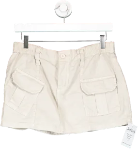 Urban Outfitters Beige Cargo Mini Skirt UK M