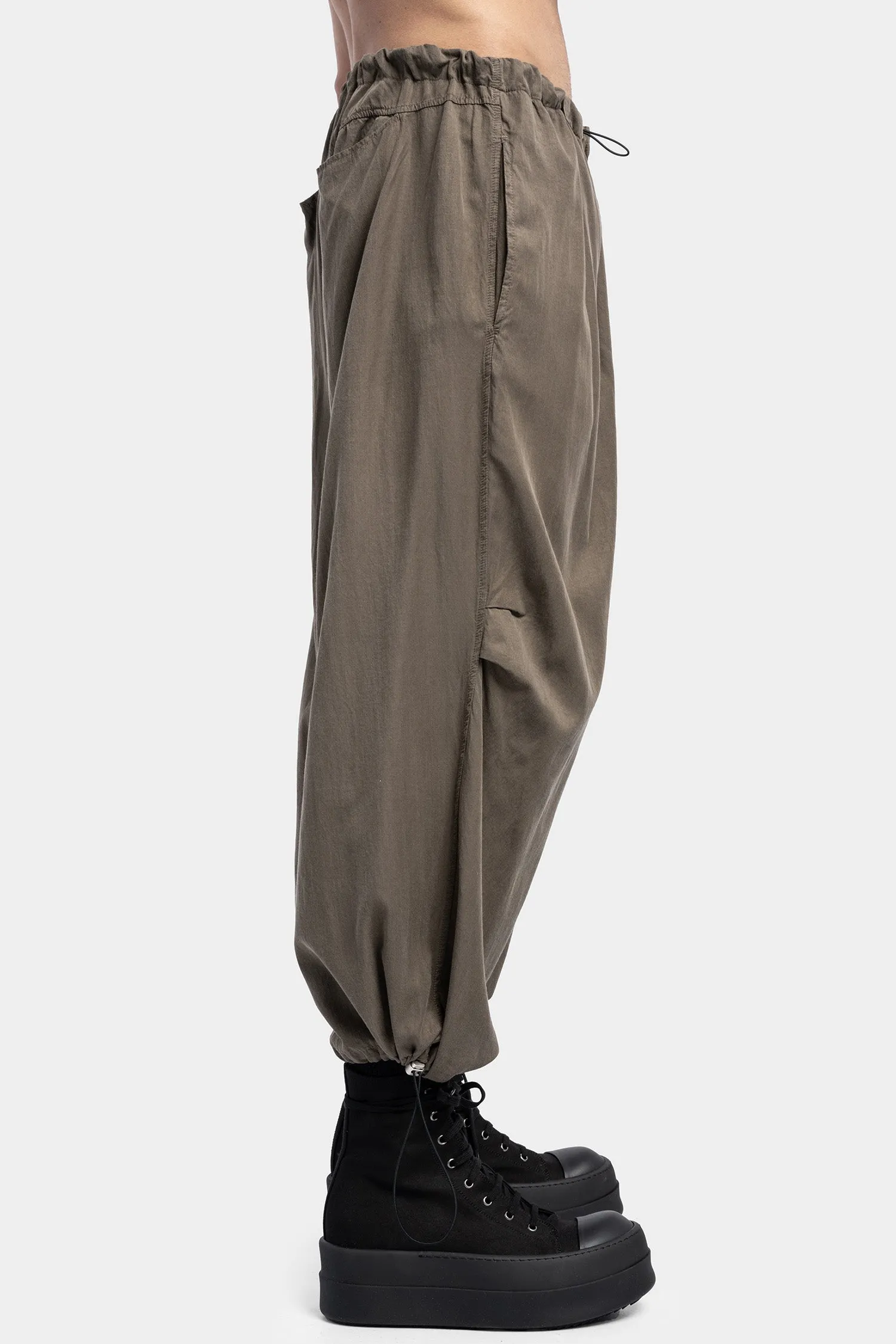 Wide Transform Pants, Military Green