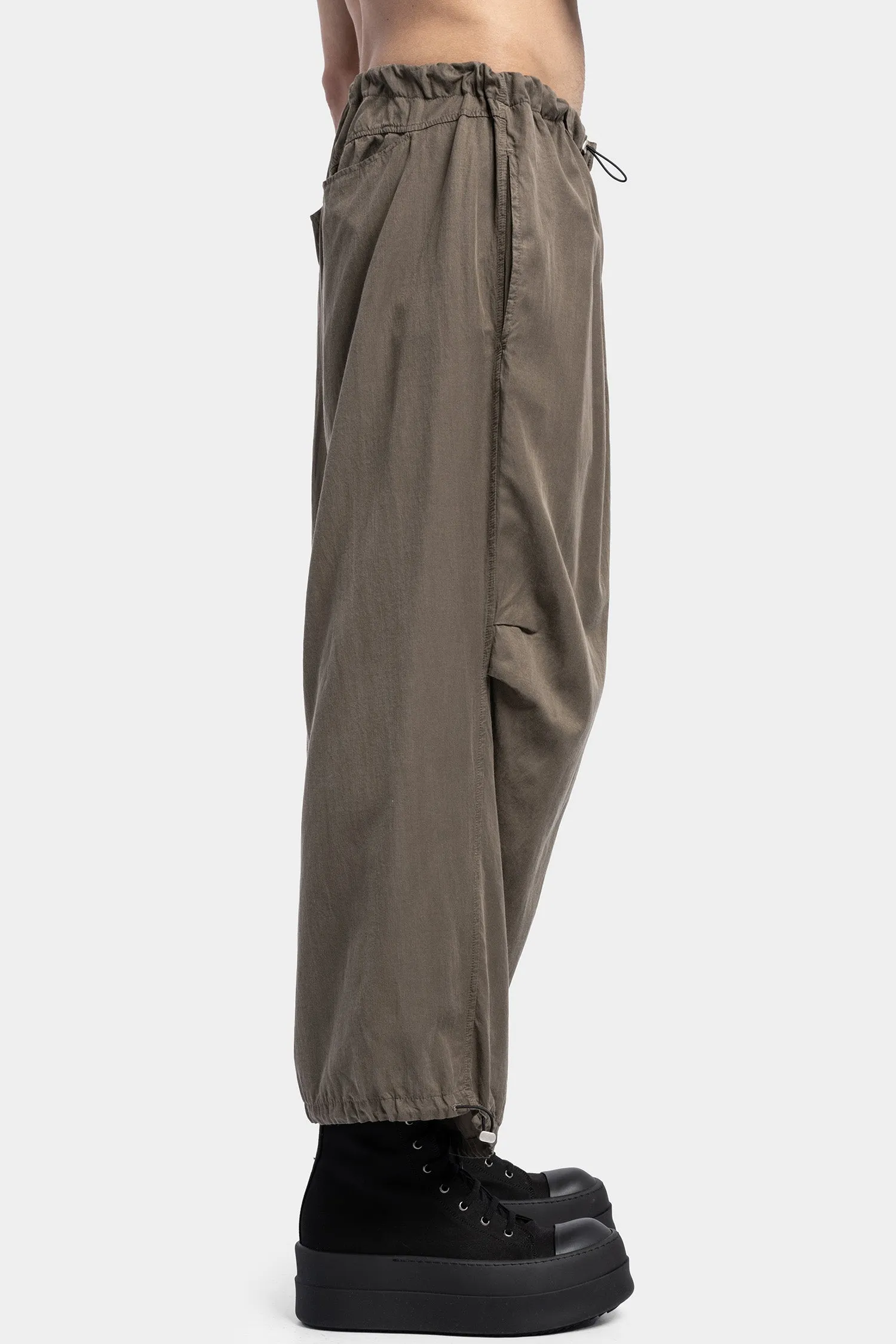 Wide Transform Pants, Military Green