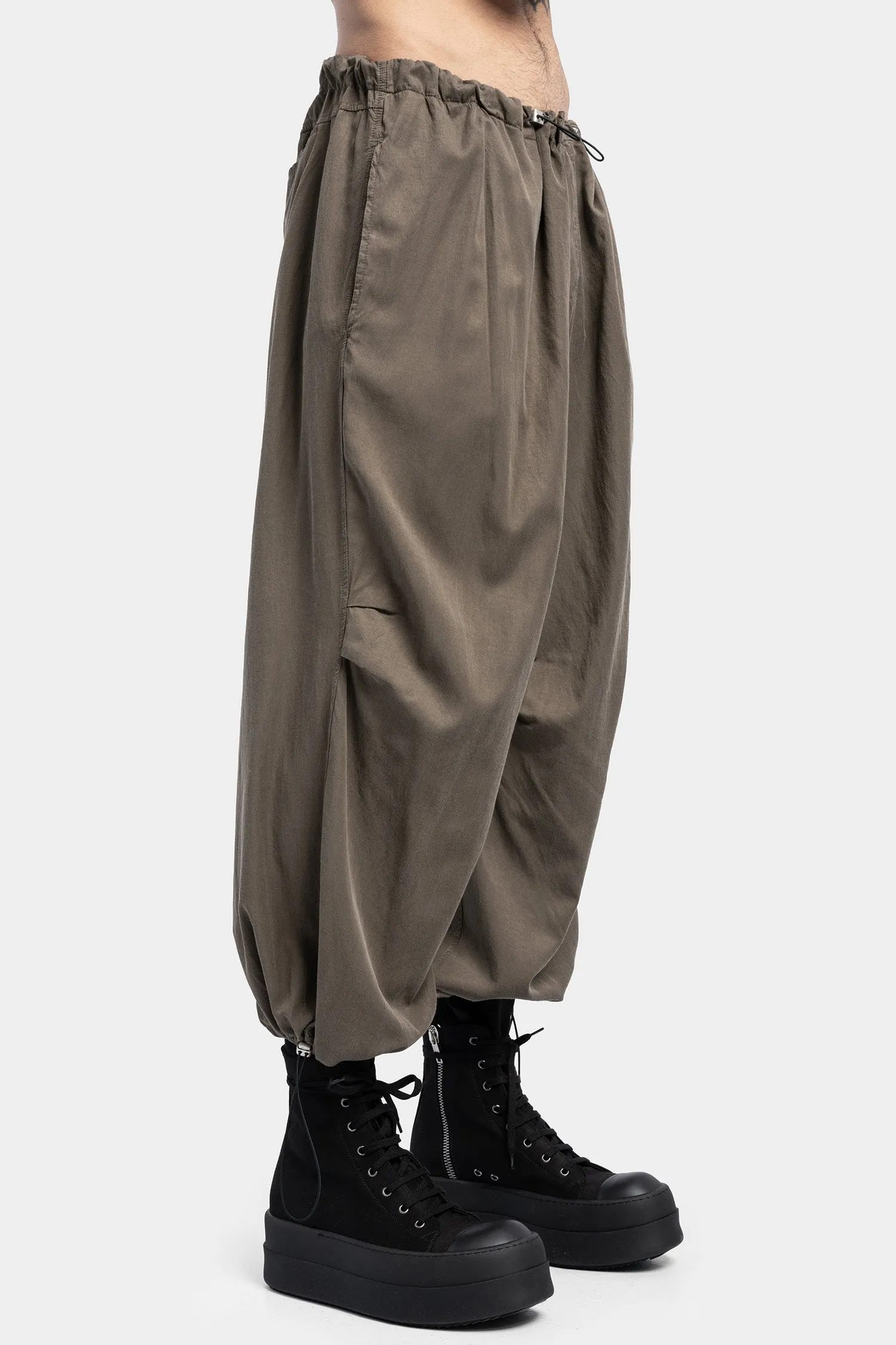 Wide Transform Pants, Military Green