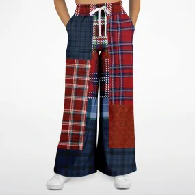 Yankee Doodle Plaid Patchwork Bellbottoms